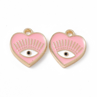 Alloy Enamel Pendants ENAM-K066-08B-1