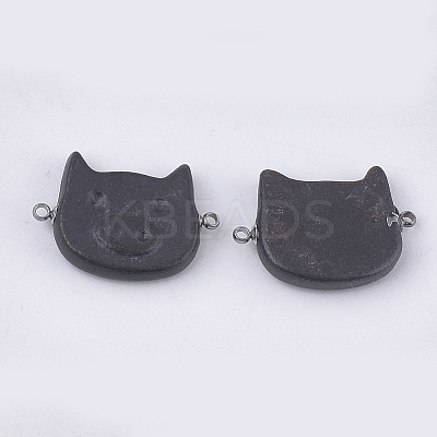 Handmade Porcelain Links connectors PORC-T002-66A-1