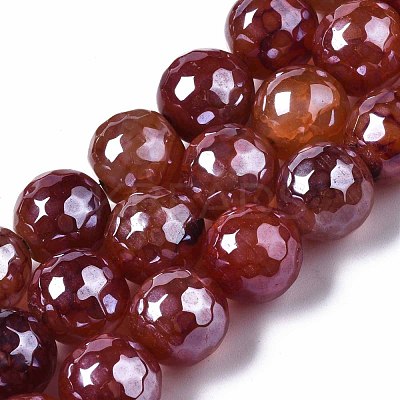 Natural Agate Beads Strands G-Q998-014D-1