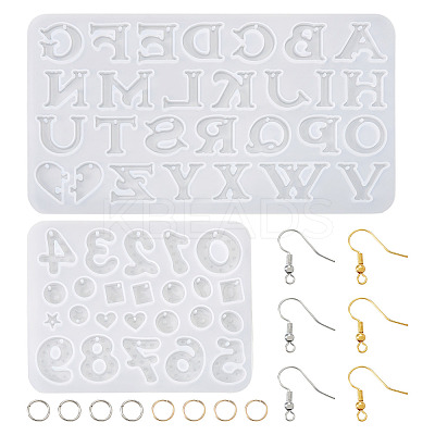 2Pcs Silicone Pendant Molds FIND-TA0006-22-1
