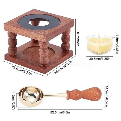 Wax Seal Stamp Set TOOL-WH0079-81-1