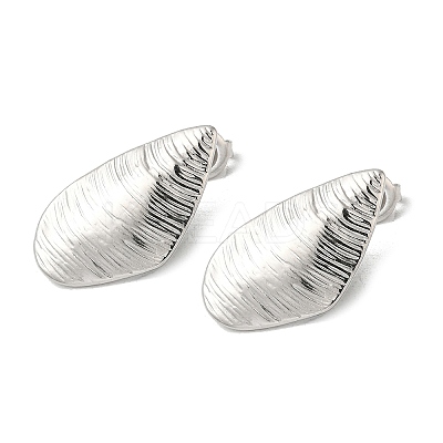 Non-Tarnish 304 Stainless Steel Stud Earrings EJEW-Z022-15P-1