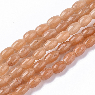 Natural Red Aventurine Beads Strands X-G-S364-018B-1