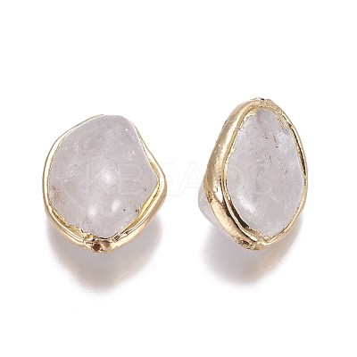 Natural Quartz Crystal Beads G-F614-19G-1