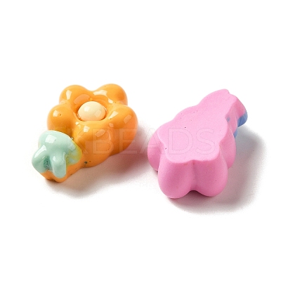 Opaque Resin Decoden Cabochons CRES-L042-C01-1