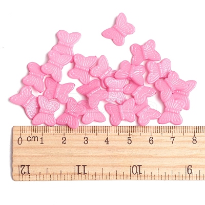 Opaque Acrylic Beads X-SACR-S025mm-01-1