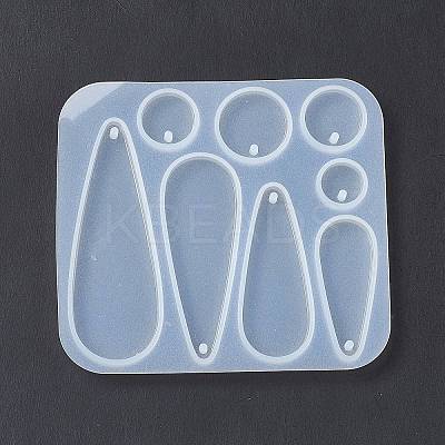 DIY Pendant Silicone Molds DIY-E065-07G-1