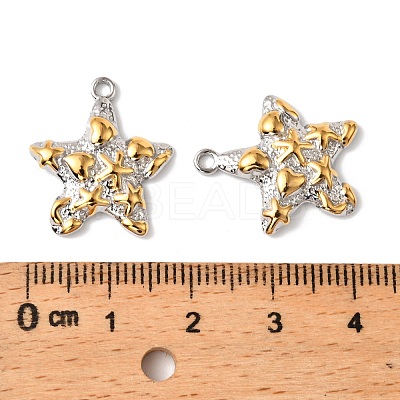304 Stainless Steel Pendants STAS-Z145-02GP-02-1
