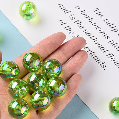 Transparent Acrylic Beads MACR-S370-B20-734-1