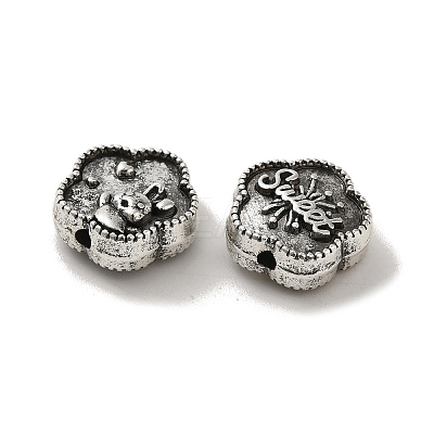Tibetan Style Alloy Beads PALLOY-P302-12C-AS-1