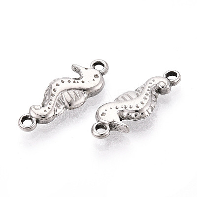 304 Stainless Steel Connector Cabochon Settings STAS-T065-41P-1