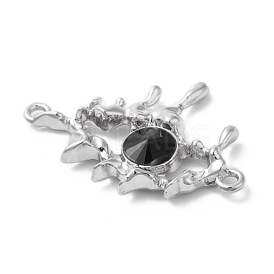 Alloy Jet Rhinestone Pendants LS-PALLOY-P294-01P-02-1