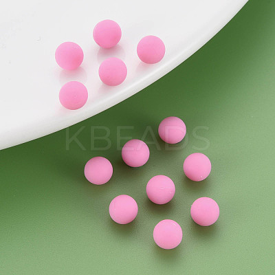 Opaque Acrylic Beads PAB702Y-B01-03-1