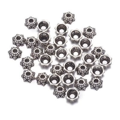 Tibetan Silver Spacer Beads AA220-NF-1