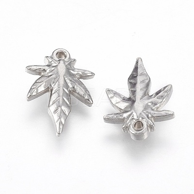 Tarnish Resistant 201 Stainless Steel Pendants STAS-O118-19P-1