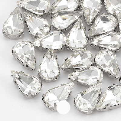 Sew on Rhinestone RGLA-T035-8x13mm-01-1