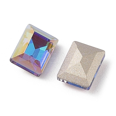 Glass Rhinestone Cabochons RGLA-L029-05A-BBLA-1