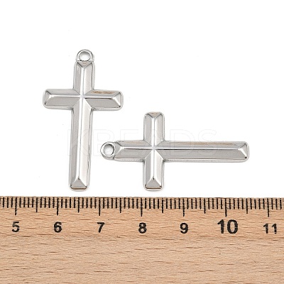 304 Stainless Steel Pendants STAS-L303-28P-02-1