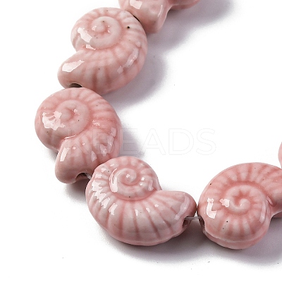 Ocean Series Glazed Porcelain Beads PORC-R002-03D-1
