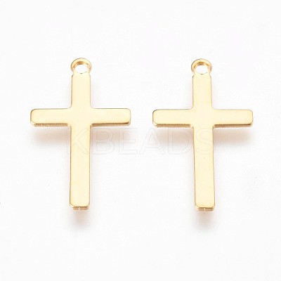 304 Stainless Steel Pendants STAS-P220-09G-1