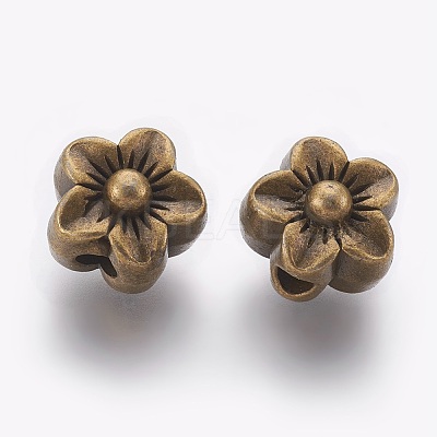 Tibetan Style Alloy Beads X-MPDL-5452-AB-LF-1