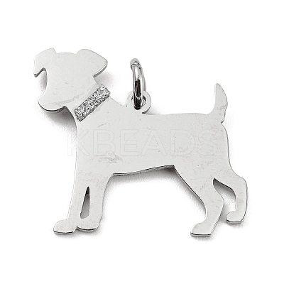 Non-Tarnish 304 Stainless Steel Pendants STAS-E205-12P-1