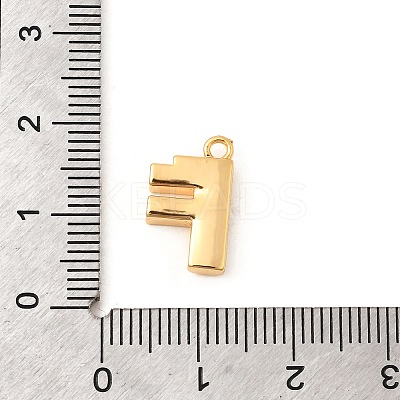 Brass Micro Pave Cubic Zirconia Pendants KK-C117-12G-F-1