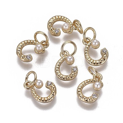 Brass Charms KK-L179-08C-G-1