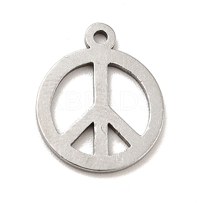 Non-Tarnish 201 Stainless Steel Pendants STAS-P312-04P-1