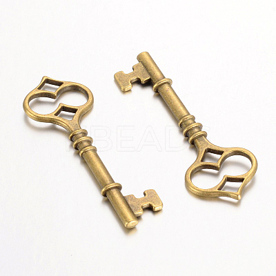 Tibetan Style Alloy Big Pendants LS-TIBEP-14692-AB-FF-1