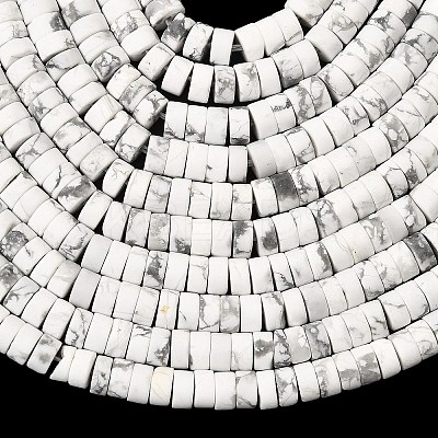 Natural Howlite Beads Strands X-G-Z089-A02-1