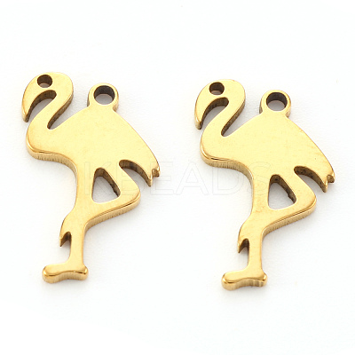PVD Vacuum Plating 304 Stainless Steel Pendants STAS-N092-36G-1