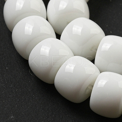 Opaque Glass Beads Strands GLAA-NH0002-B05-1