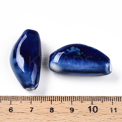 Handmade Porcelain Beads PORC-N008-08M-1