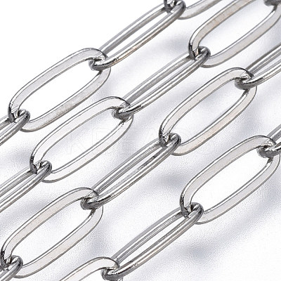 Brass Paperclip Chains X-CHC-S008-001B-P-1