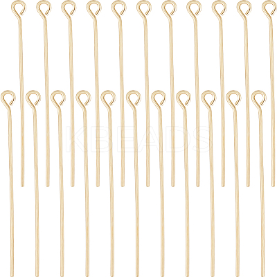 Brass Eye Pins KK-BBC0012-23B-1