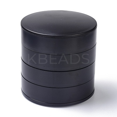 4-Layer Rotating Travel Jewelry Tray Case OBOX-O005-01C-1