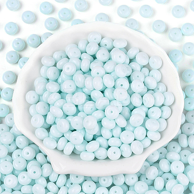 200Pcs Opaque Baking Paint Glass Seed Beads SEED-PA0001-01A-1