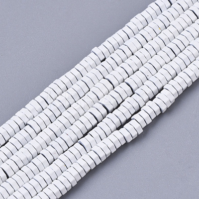 Spray Painted Non-magnetic Synthetic Hematite Beads Strands G-R468-02B-M-1