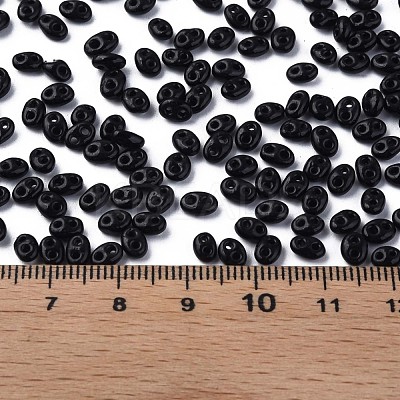 Opaque Luster Czech Glass Seed Beads SEED-N004-005-D03-1