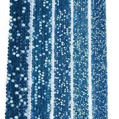 Transparent Glass Beads Strands LS-EGLA-A044-T2mm-MB27-1