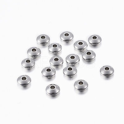 Non-Tarnish 201 Stainless Steel Spacer Beads LS-X-STAS-H376-50-1
