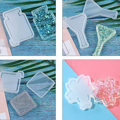 Cup Mat Silicone Molds DIY-SC0007-57-1