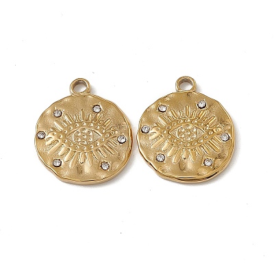 PVD Vacuum Plating 201 Stainless Steel Pendants STAS-J401-VC719-1