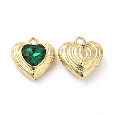 Rack Plating Alloy Glass Pendants FIND-G044-26LG-02-1