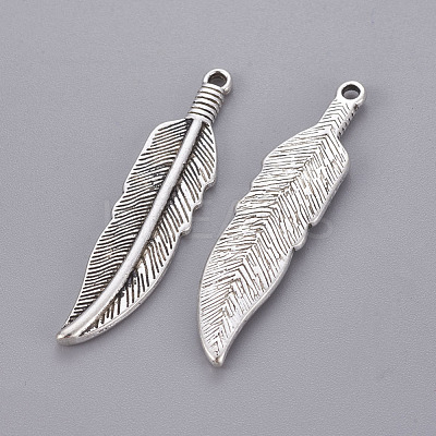 Tibetan Style Alloy Charms X-TIBEP-16624-AS-NR-1
