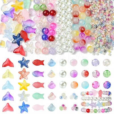 Transparent Glass Beads GLAA-FS0001-92-1