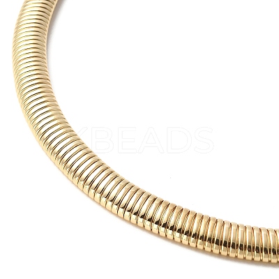 Iron Open Cuff Snake Chain Choker Necklaces for Women NJEW-M085-04G-1