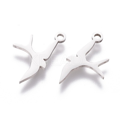 Tarnish Resistant 201 Stainless Steel Pendants STAS-Q201-T158-1