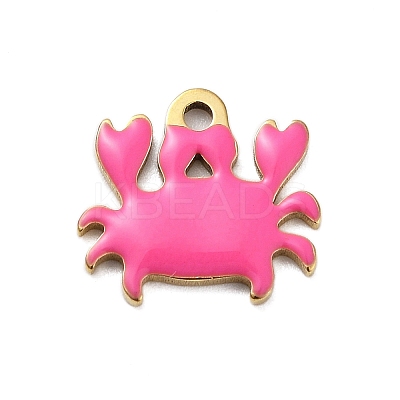 Ion Plating(IP) 201 Stainless Steel Charms X-STAS-A101-01A-02G-1
